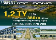 PHƯỚC ĐÔNG NEW CITY – Nhà phố hoàn thiện, pháp lý rõ ràng!